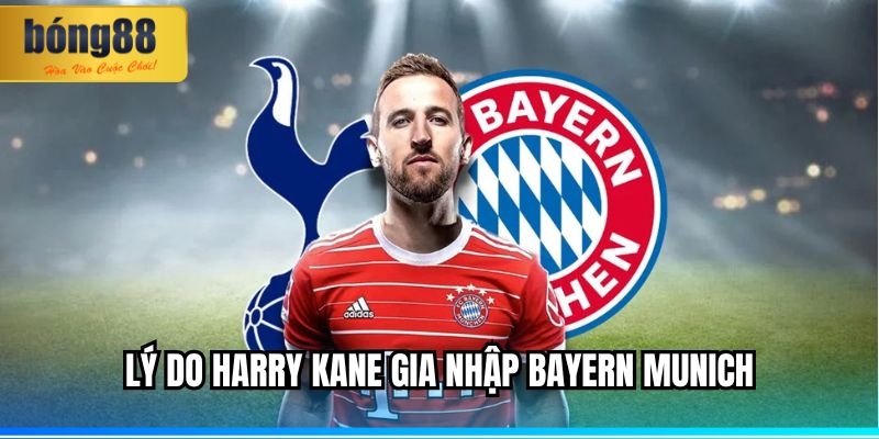Lý do Harry Kane gia nhập Bayern Munich